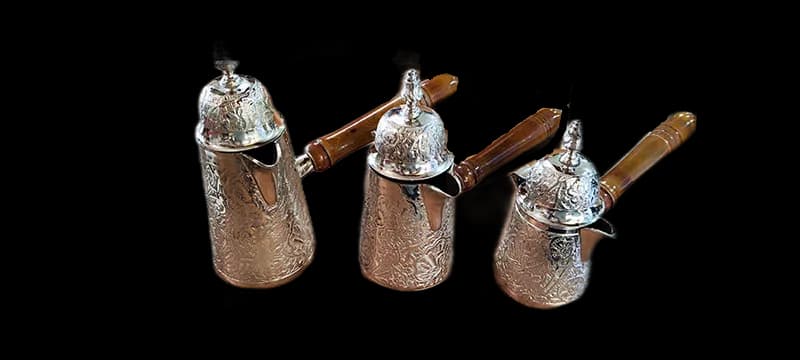 ست جزوه برنجی هندی طرح نگار