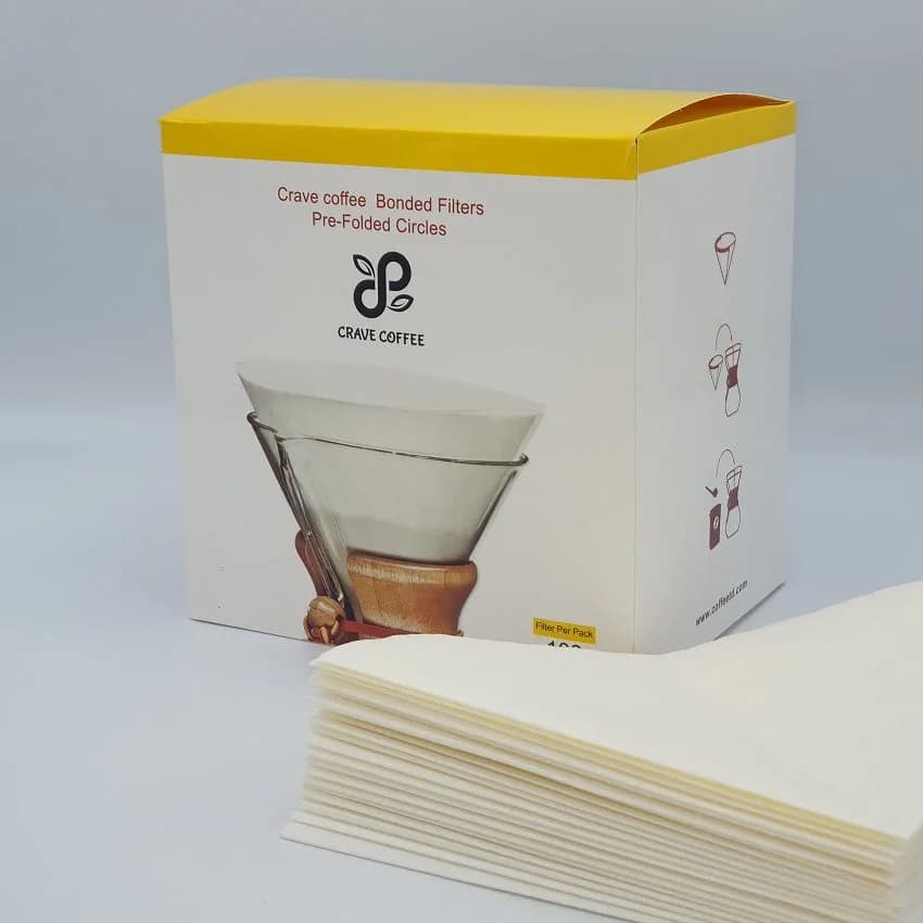 فیلتر کاغذی کمکس 6 کاپ Crave Coffee — تصویر ۲