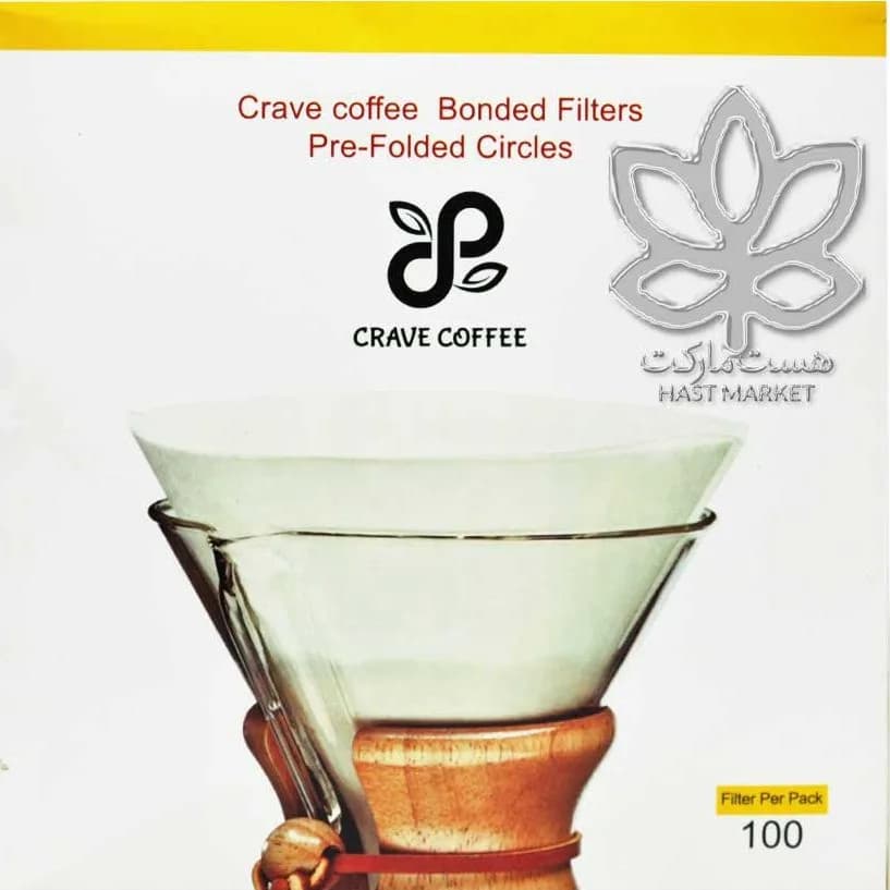فیلتر کاغذی کمکس 6 کاپ Crave Coffee — تصویر ۳
