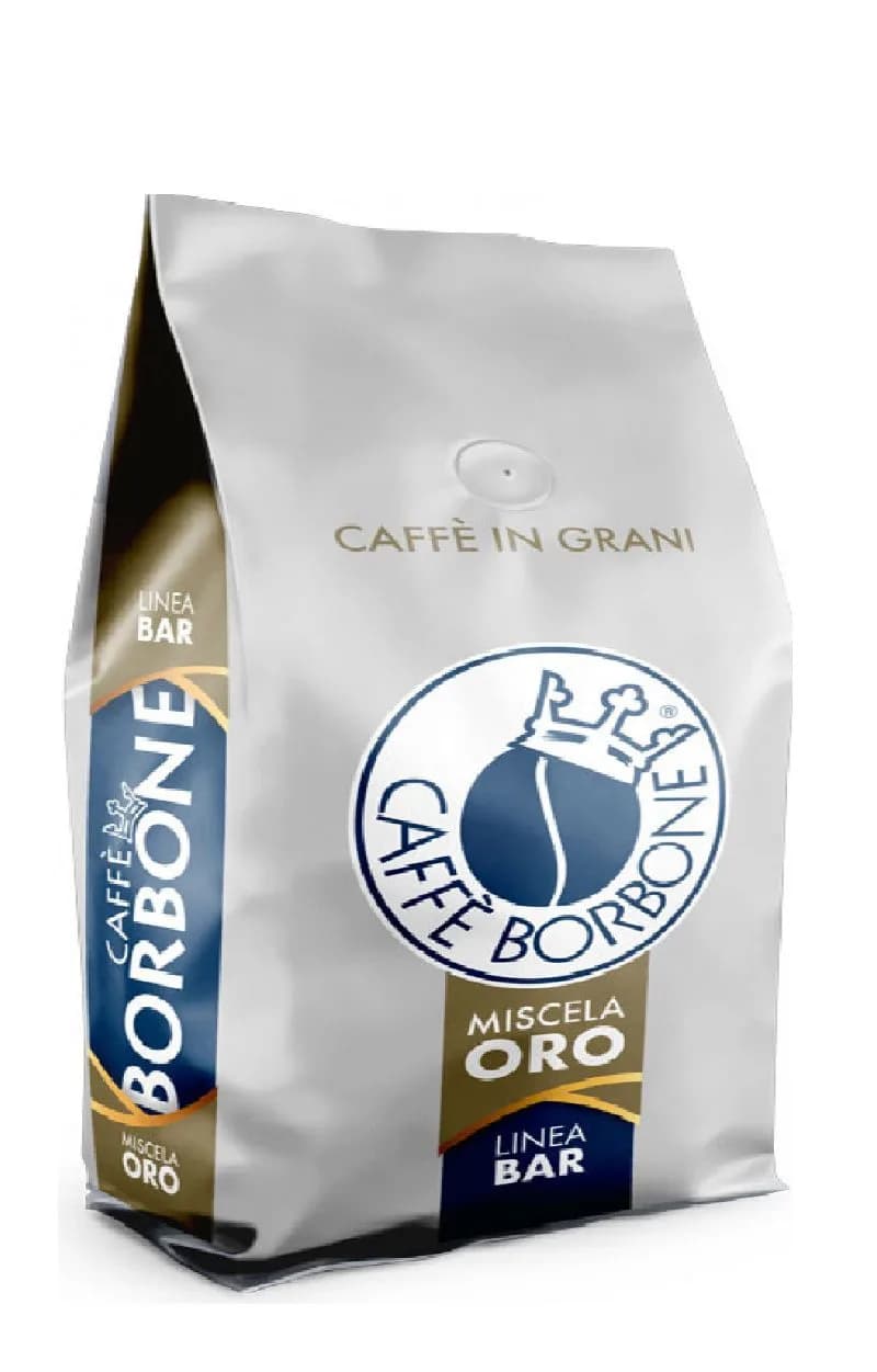 دانه قهوه بوربن میشلا اورو 1 کیلوگرمی (Caffé Borbone Miscela ORO) — تصویر ۲