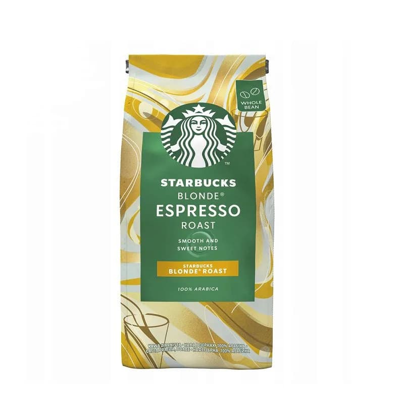 قهوه اسپرسو استارباکس مدل بلوند 200 گرمی (starbucks blonde )