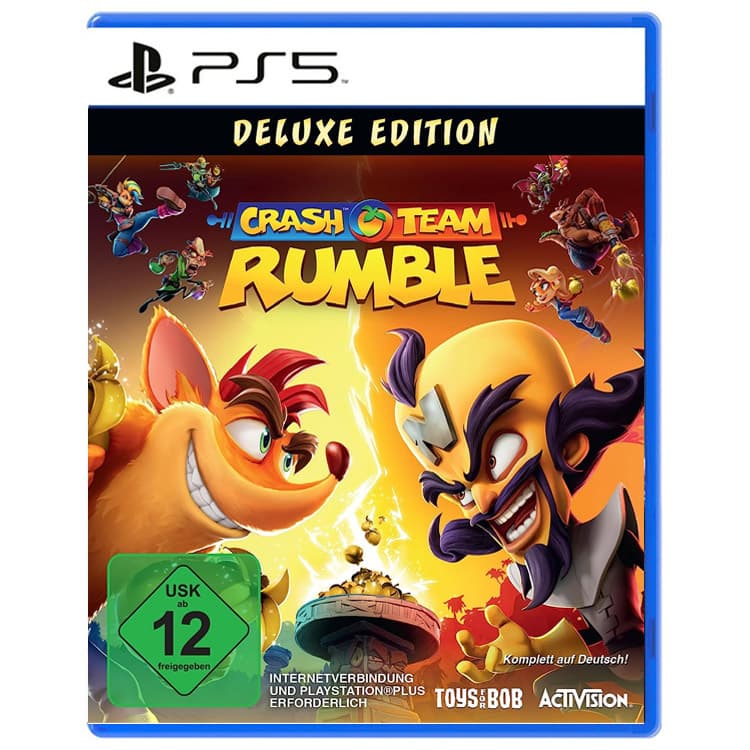 دیسک بازی Crash Team Rumble Deluxe Edition برای PS5 (کارکرده) — تصویر ۲