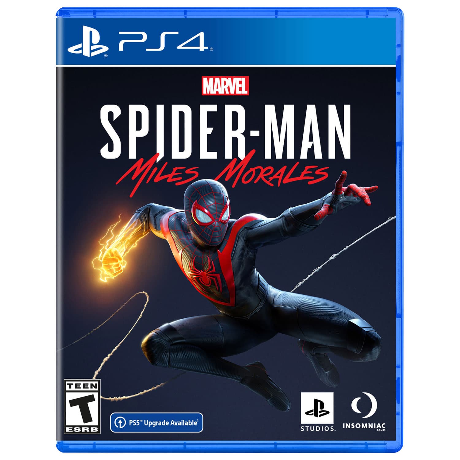 دیسک بازی Spider Man Miles Morales برای PS4 (کارکرده)