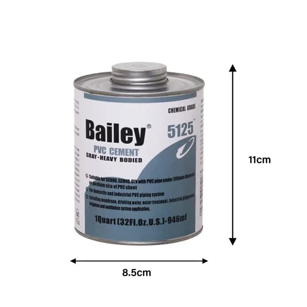 چسب فشار قوی UPVC بیلی Bailey — تصویر ۳