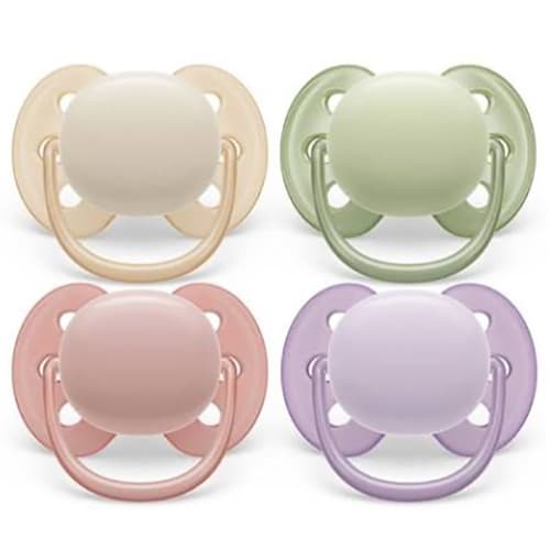 پستانک ultra soft رنگی 0-6 ماه
