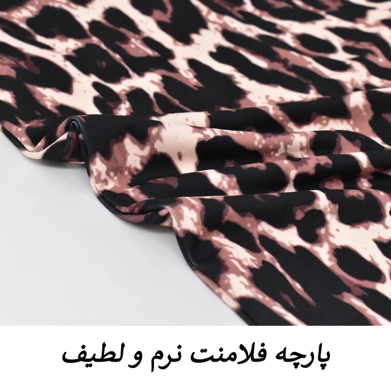 پیراهن یقه دلبری زنانه مدل Luxa کد M5840 — تصویر ۷