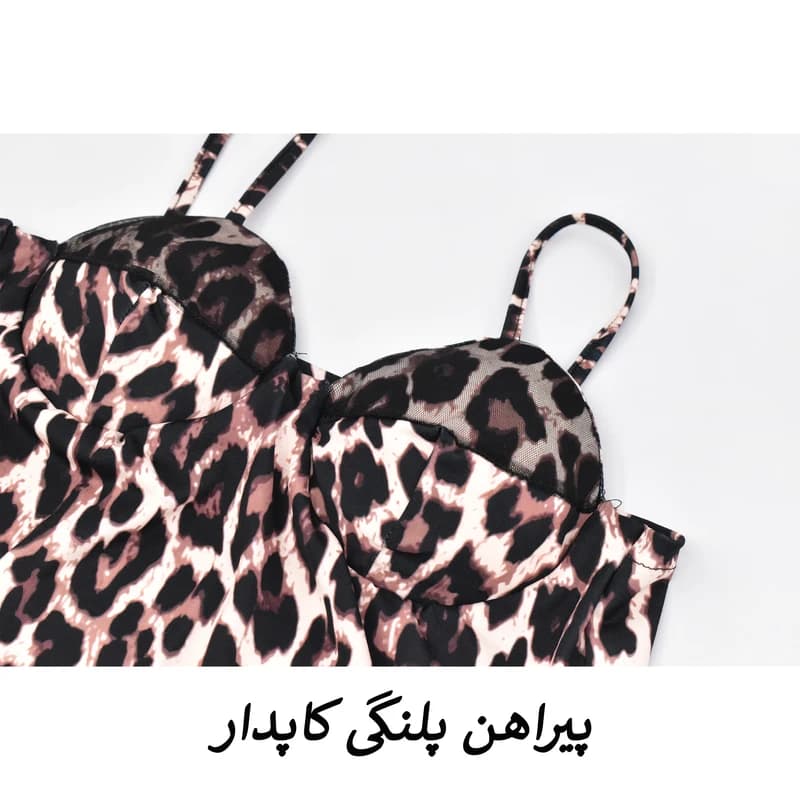 پیراهن یقه دلبری زنانه مدل Luxa کد M5840 — تصویر ۵