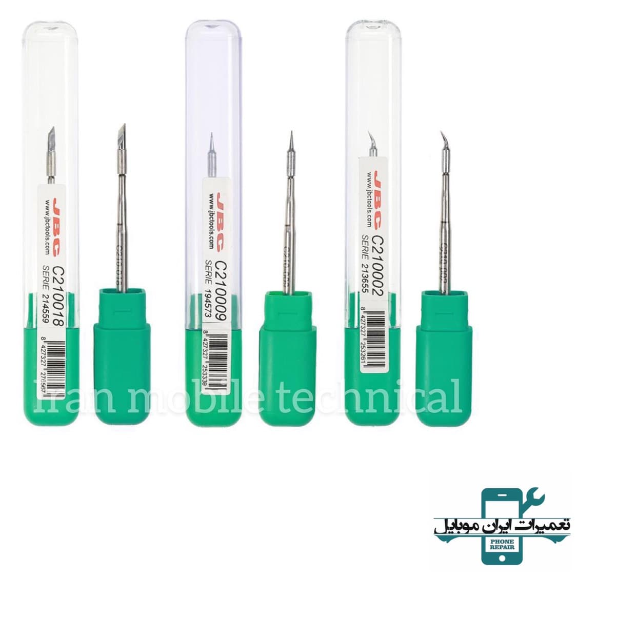 نوک هویه JBC C210 سرکاتری — تصویر ۲