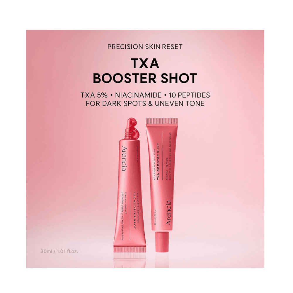 بوسترشات دورچشم و صورت ضد لک و روشن کننده آرنسیا Arencia TXA Booster Shot — تصویر ۳