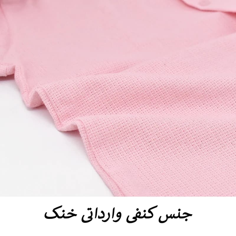 شومیز آستین بلند یقه برگردان زنانه مدل Pufflina کد M5885 — تصویر ۷