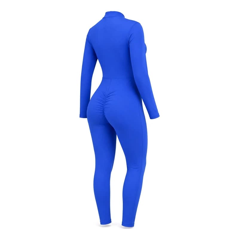 سرهمی ورزشی زیپ دار زنانه پشت کش مدل Aura کد M5771 — تصویر ۱۱