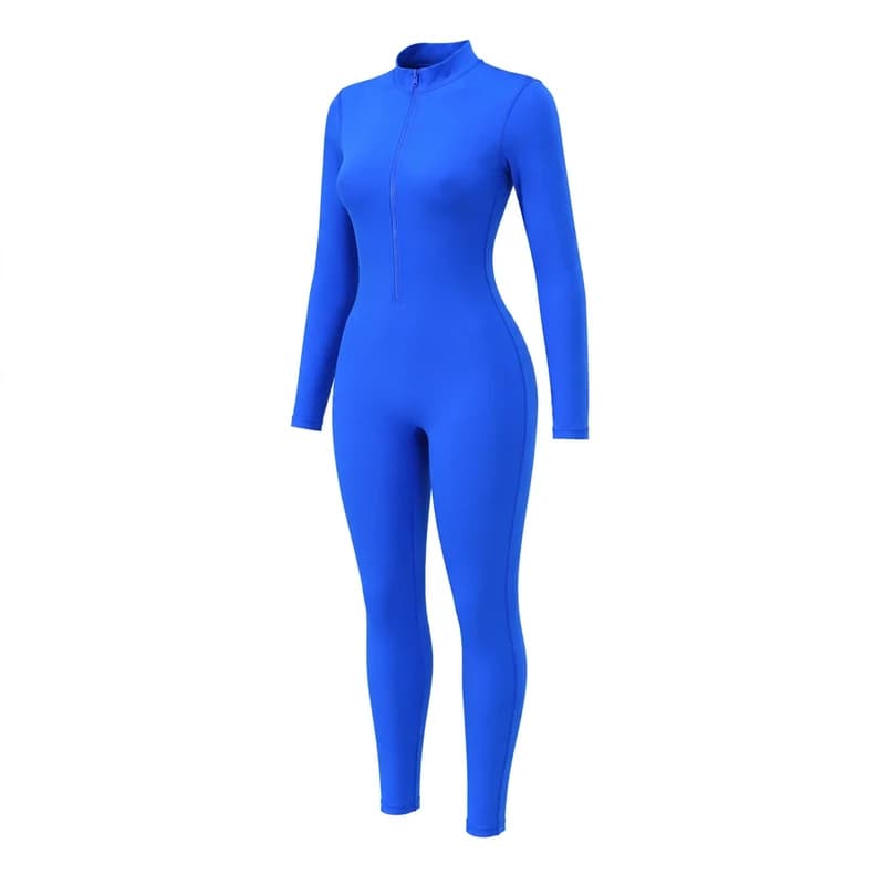 سرهمی ورزشی زیپ دار زنانه پشت کش مدل Aura کد M5771 — تصویر ۱۲
