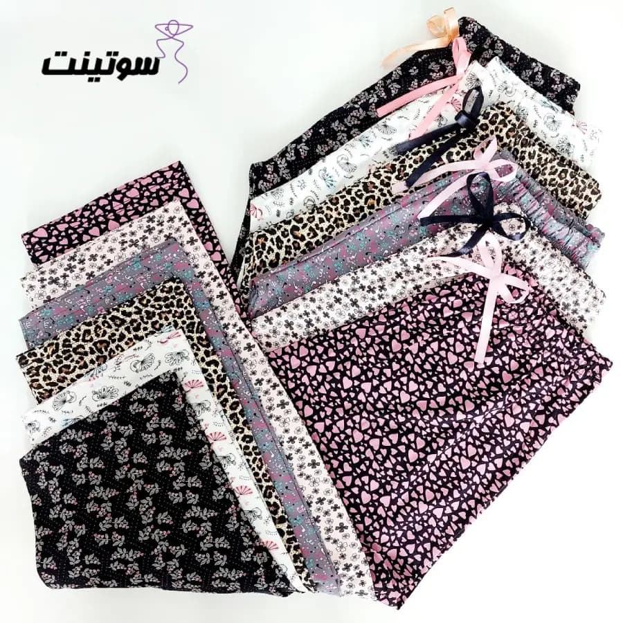 شلوار راحتی خانگی برند ام بی بی کد 1 — تصویر ۳