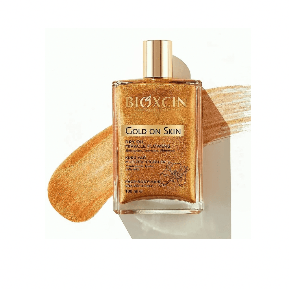 شیمر بیوکسین صورت و بدن Bioxcin Gold — تصویر ۲