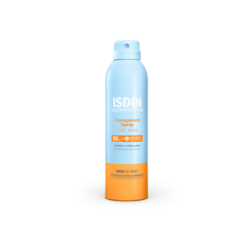 اسپری ضدآفتاب ایزدین ترنسپرنت اسپری وت اسکین SPF 50 — تصویر ۱۰