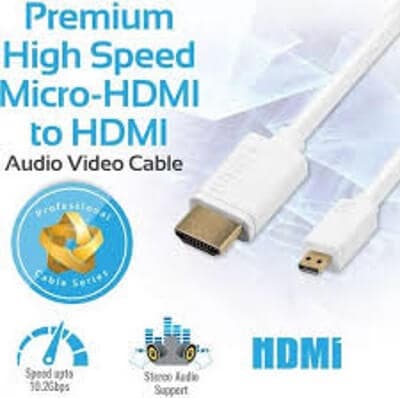 کابل تبدیل HDMI به microHDMI پرومیت مدل linkMate-H3L طول ۳ متر — تصویر ۳
