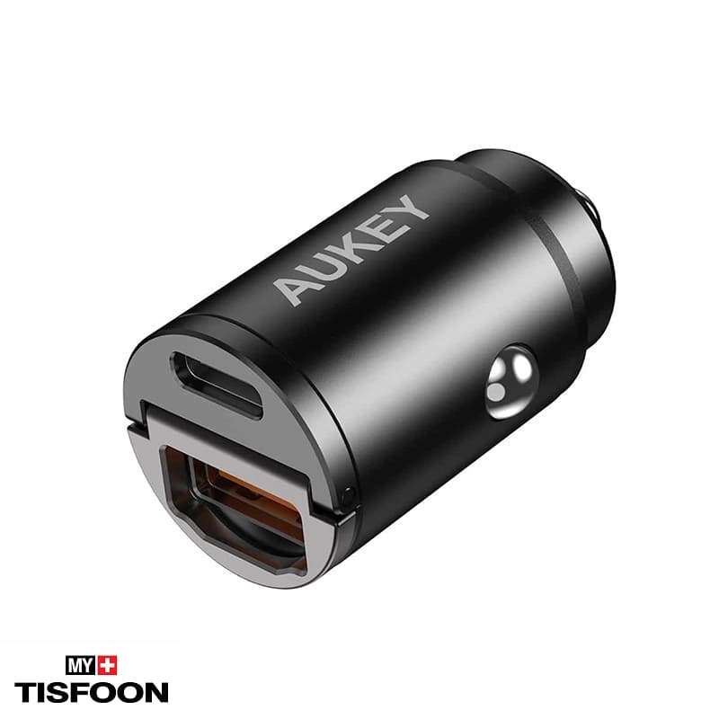 شارژر فندکی ۳۰ وات Aukey مدل CC-A3