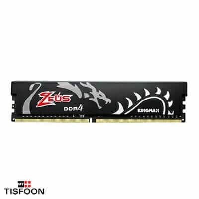 رم کامپیوتر کینگ مکس DDR4 مدل Zeus Dragon 3200Mhz CL16 ظرفیت ۸ گیگابایت