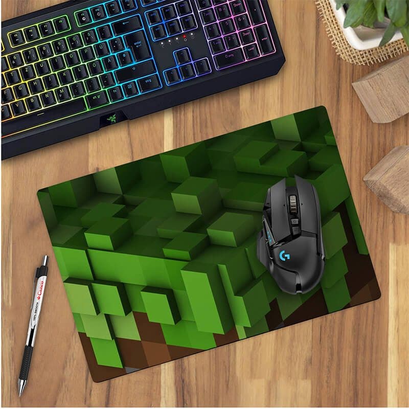 موس پد گیمینگ طرح minecraft کد 4292 — تصویر ۹