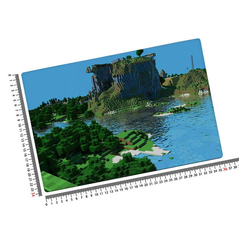 موس پد گیمینگ طرح minecraft کد 4291 — تصویر ۳