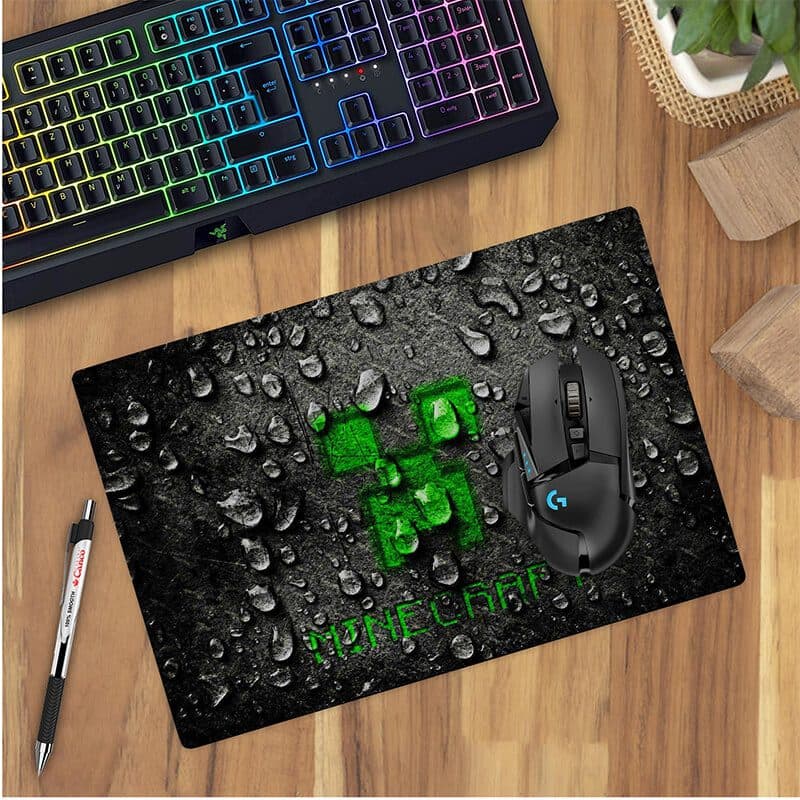 موس پد گیمینگ طرح minecraft کد 4290 — تصویر ۹