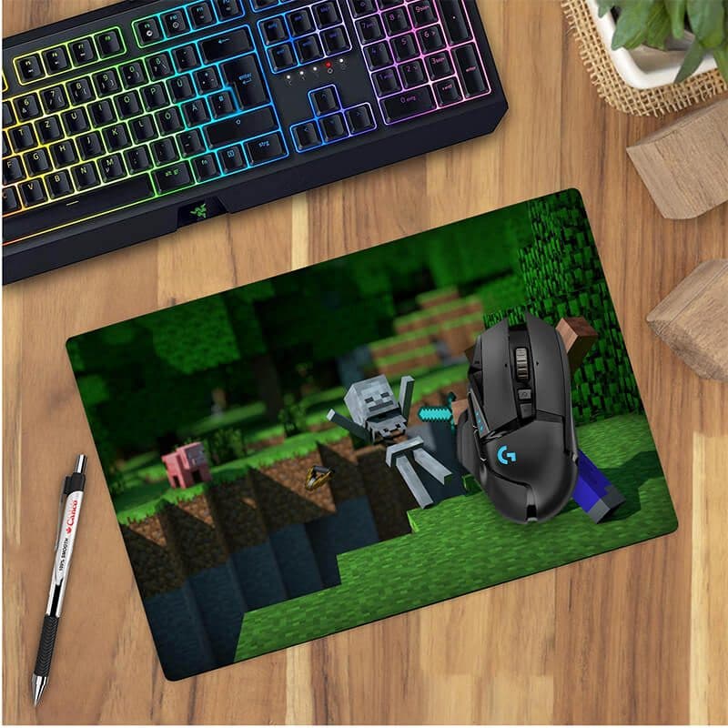 موس پد گیمینگ طرح minecraft کد 4289 — تصویر ۹