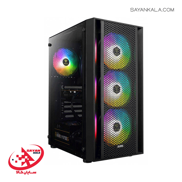 کیس گیم دیاس مدل CASE GAMDIAS AURA GC2 ELITE BLACK