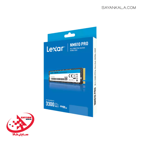اس اس دی اینترنال لکسار مدل SSD INTERNAL M.2 LEXAR NM610 PRO 500GB