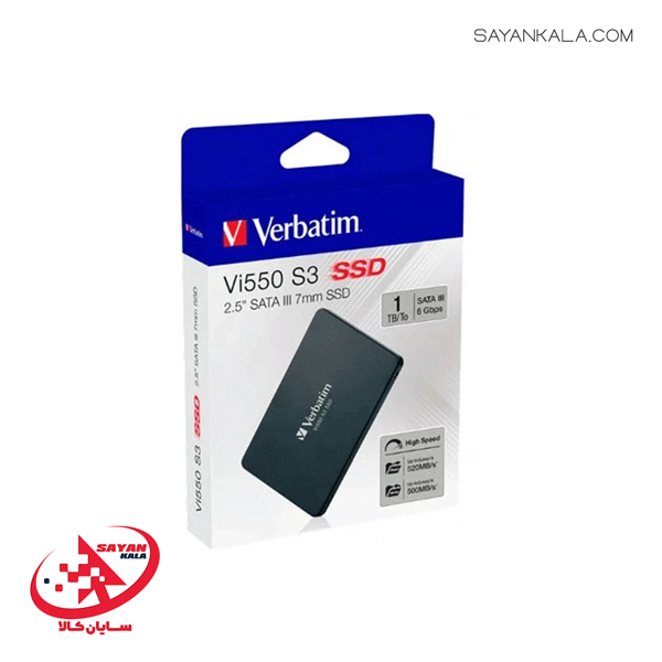 اس اس دی اینترنال ورباتیم مدل SSD VERBATIM SATA VI550 S3 1TB