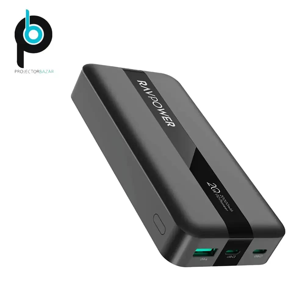 پاوربانک راو پاور مدل RP-PB1235 ظرفیت ۲۰۰۰۰ میلی آمپر ساعت — تصویر ۴