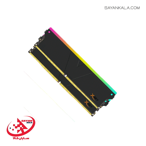 رم دسکتاپ وی کالر مدل RAM V-COLOR Manta XSky RGB 32GB(2*16) Dual 6400MHz CL32 BLACK — تصویر ۵