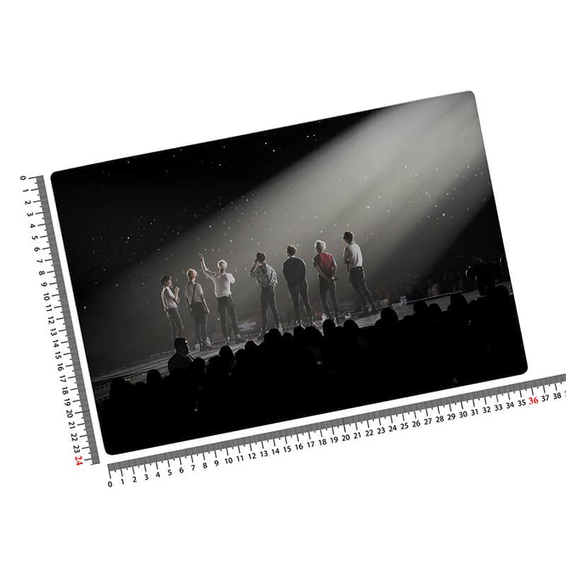 موس پد گیمینگ طرح bts کد 4160 — تصویر ۳