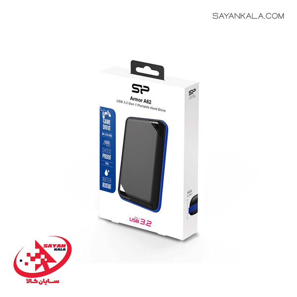 هارد اکسترنال سیلیکون پاور مدل HDD EXTERNAL SILICON POWER ARMOR A62 1TB GAMING