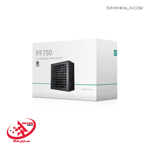 منبع تغذیه کامپیوتر دیپ کول مدل POWER DEEPCOOL PF750 750W 80 PLUS WHITE