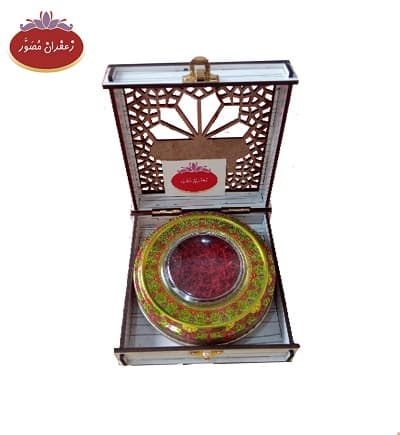 پک هدیه چوبی یک مثقالی قفل دار