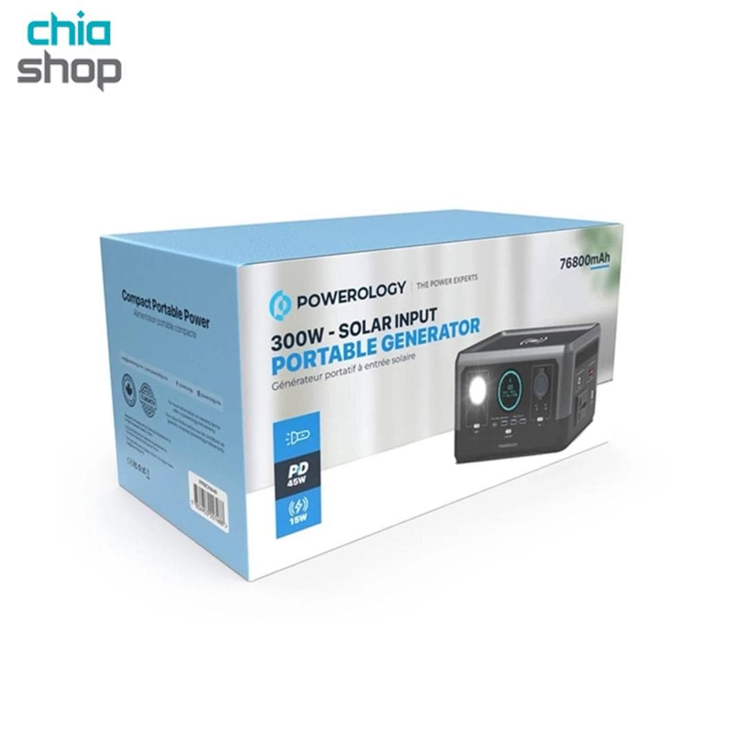 پاورژنراتور پاورولوجی 300 وات مدل PPBCHA40 — تصویر ۵