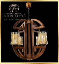 لوستر چوبی ورساچه-4
