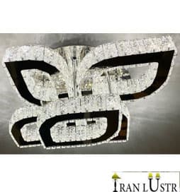 لوستر سقفی پنج لوزی