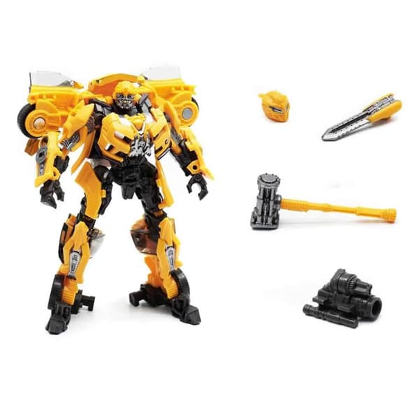 اکشن فیگور مدل ترنسفورمر بامبل بی طرح Transformer Bumblebee 8803 — تصویر ۳