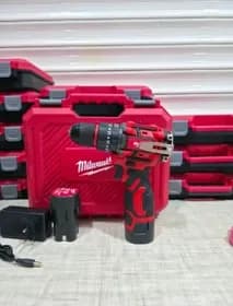 دریل شارژی میلواکی موتور براشلس پشت فلزی 21v — تصویر ۲