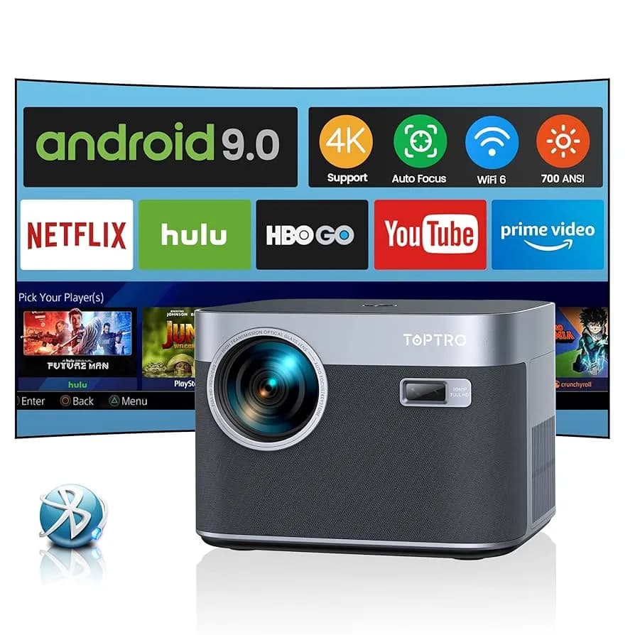 پروژکتور 4K اندرویدی TOPTRO X7 — تصویر ۳