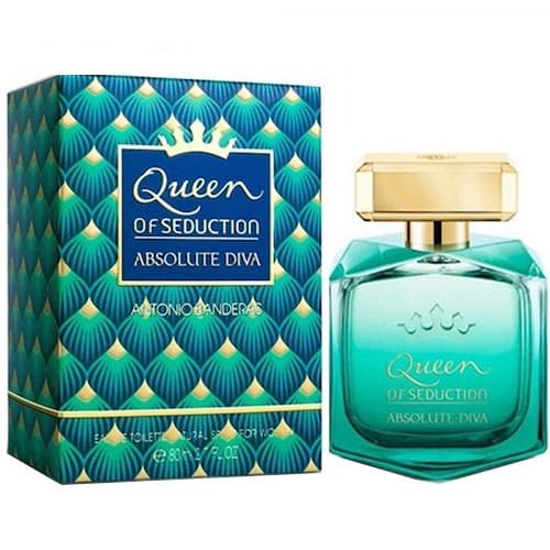 عطر ادکلن آنتونیو باندراس کوئین آف سداکشن ابسولوت دیوا زنانه | ANTONIO BANDERAS / QUEEN of SEDUCTION ABSOLUTE DIVA EDT