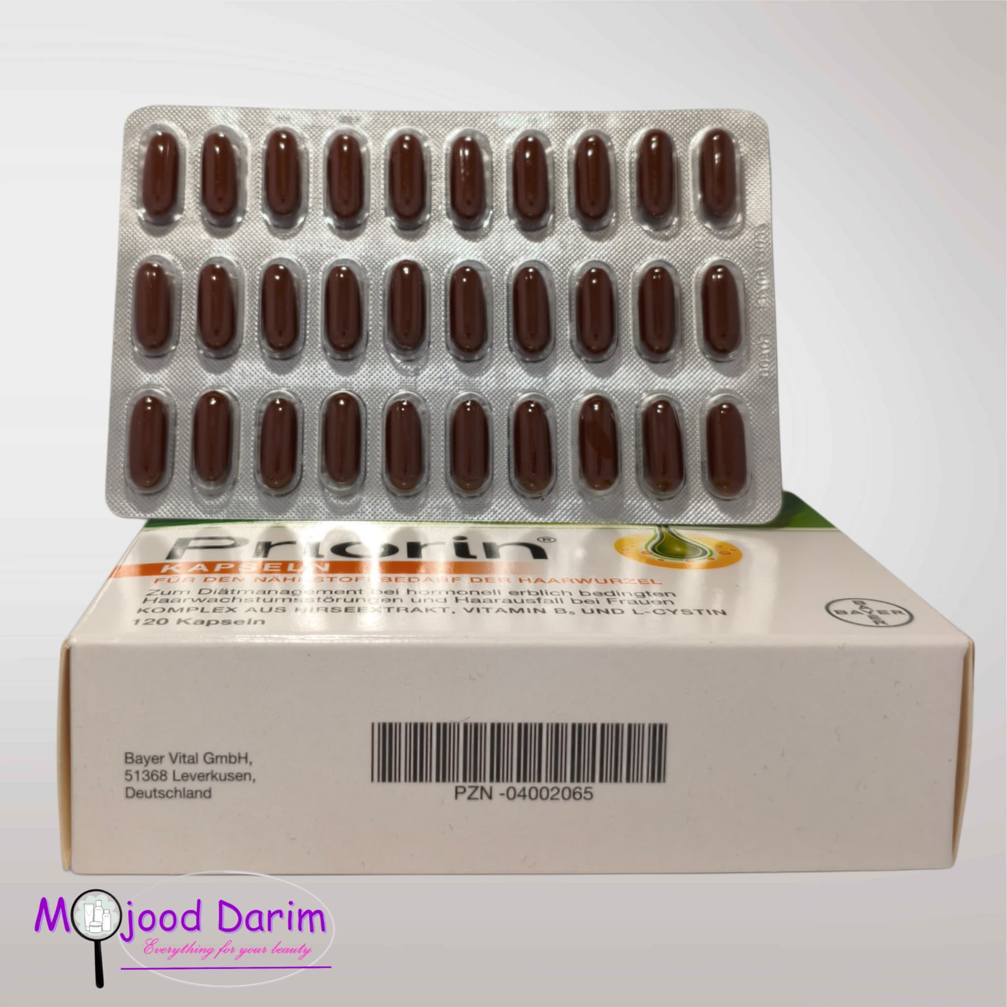 قرص ضد ریزش و تقویت مو پریورین |Priorin pills Anti-loss hair and hair strengthening — تصویر ۱۰