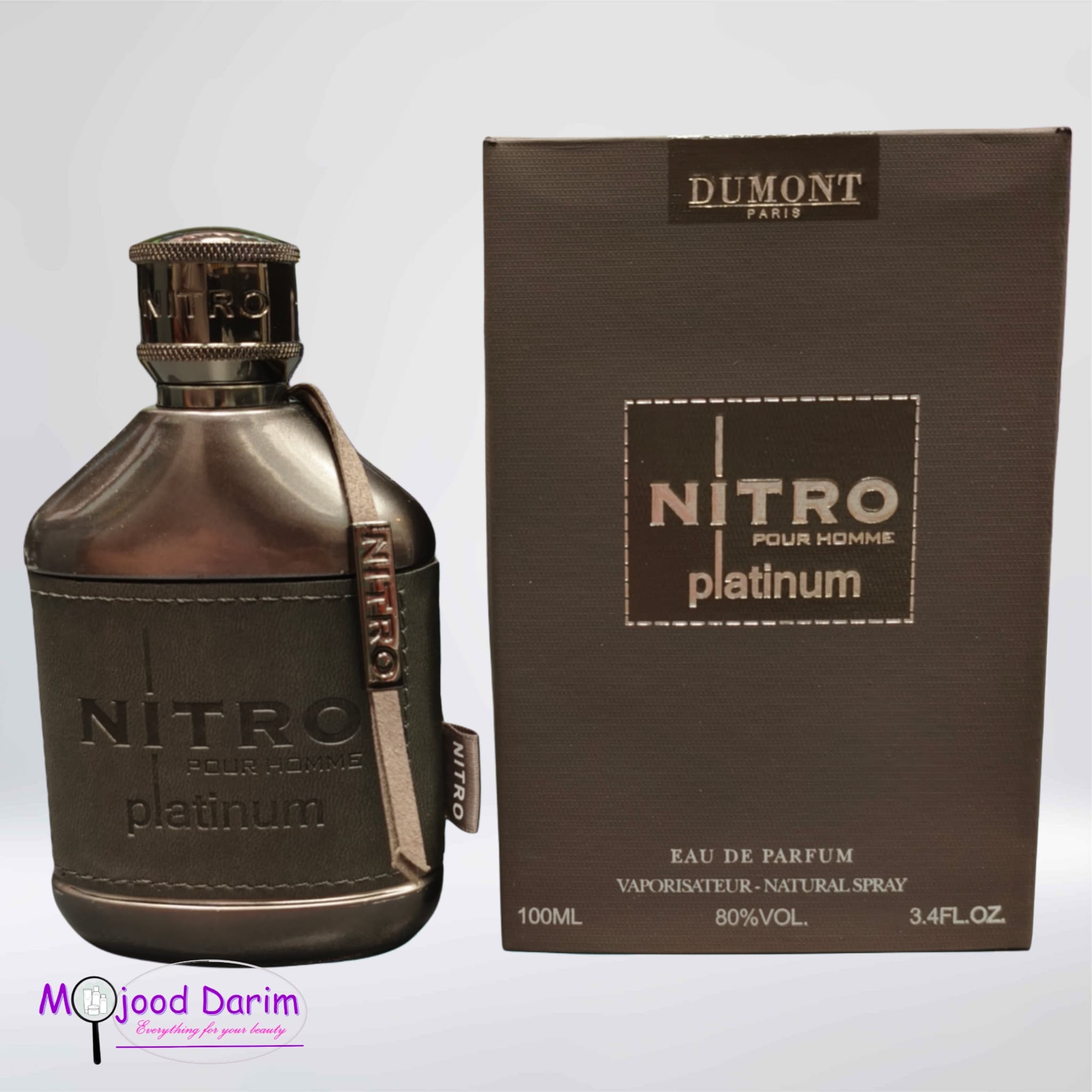 ادکلن نیترو پلاتینیوم دومونت فرانسه ( عطر نیترو ) | DUMONT NITRO PLATINUM