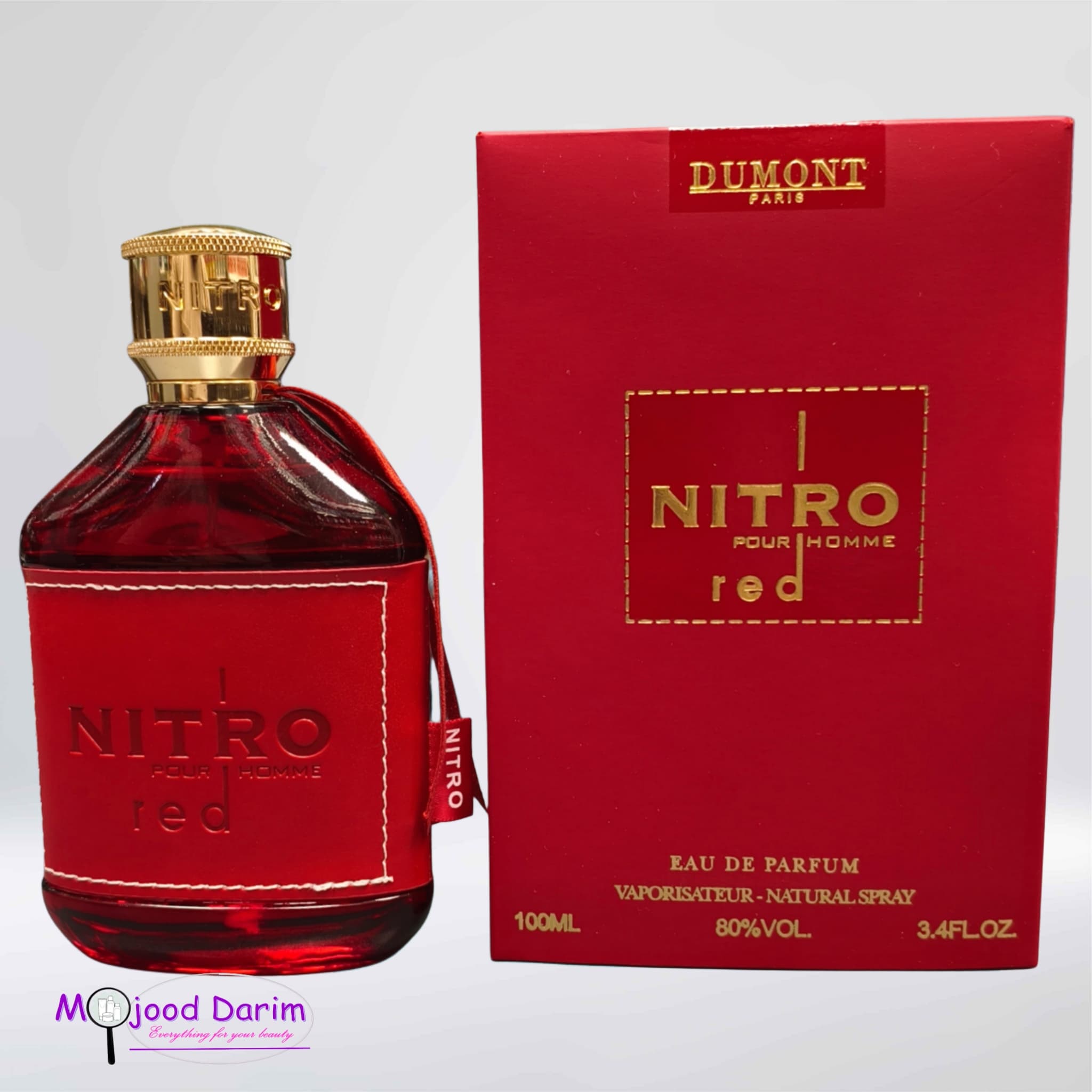 ادکلن نیترو قرمز دومونت فرانسه ( عطر نیترو ) | NITRO RED