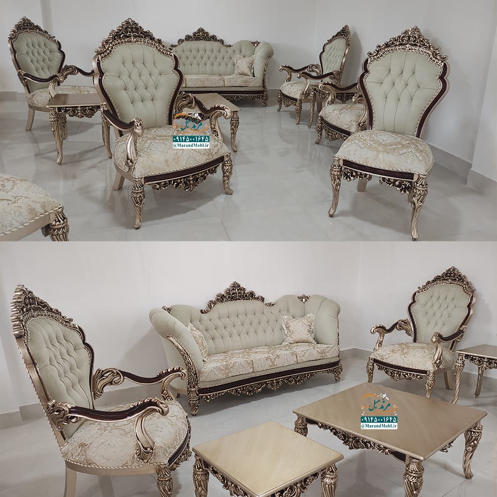 مبل کلاسیک ترکیه مدل افشار — تصویر ۴