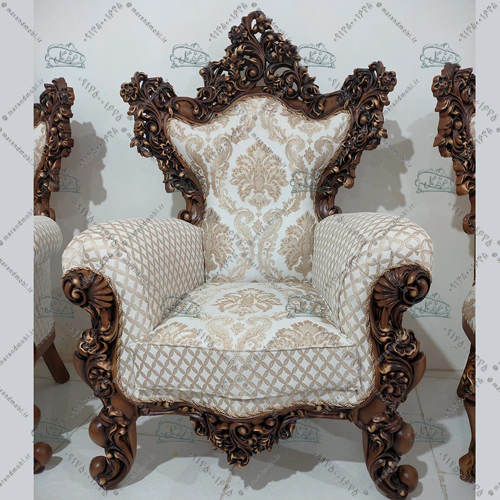 مبل سلطنتی گلریز