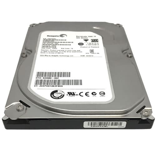 هارد استوک اینترنال دسکتاپ ۵۰۰ گیگ سیگیت مدل Seagate Barracuda 7200. 12 500GB ST3500413AS — تصویر ۱۲