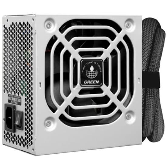 پاور استوک گرین ۳۳۰ وات مدل GREEN 330W Power Supply GP330A-HE فن بزرگ — تصویر ۲