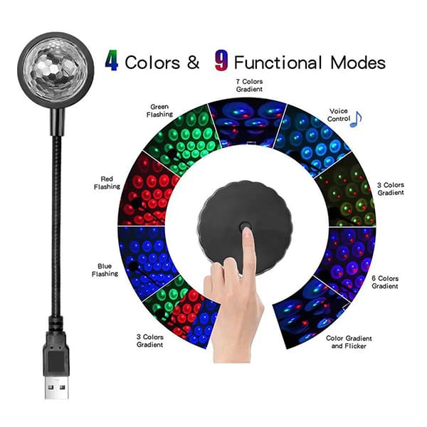 رقص نور RGB | آیبینو
